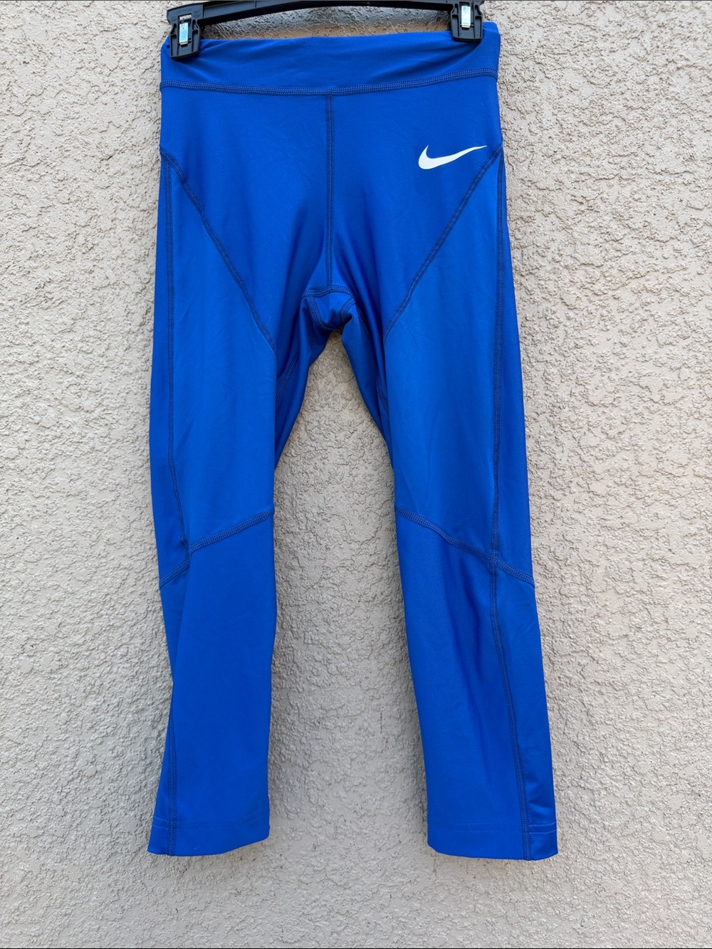 Nike Royal Blue Leggings with White Swoosh